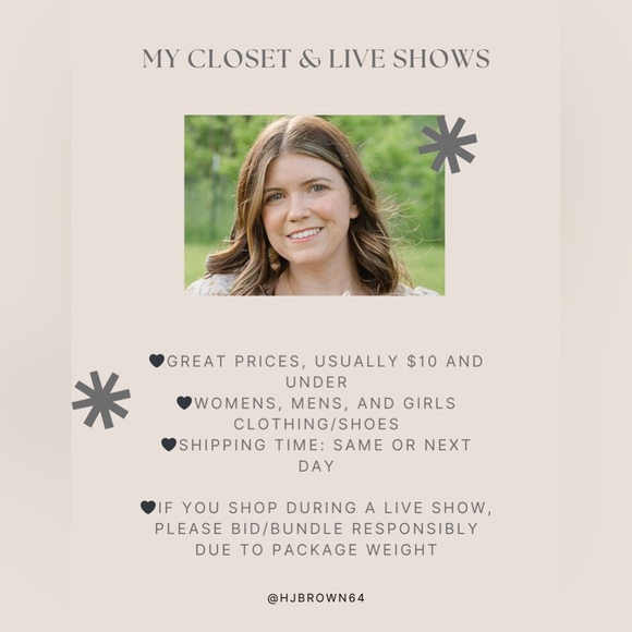 Tops - 🖤✨LIKE to know when I go LIVE!✨🖤